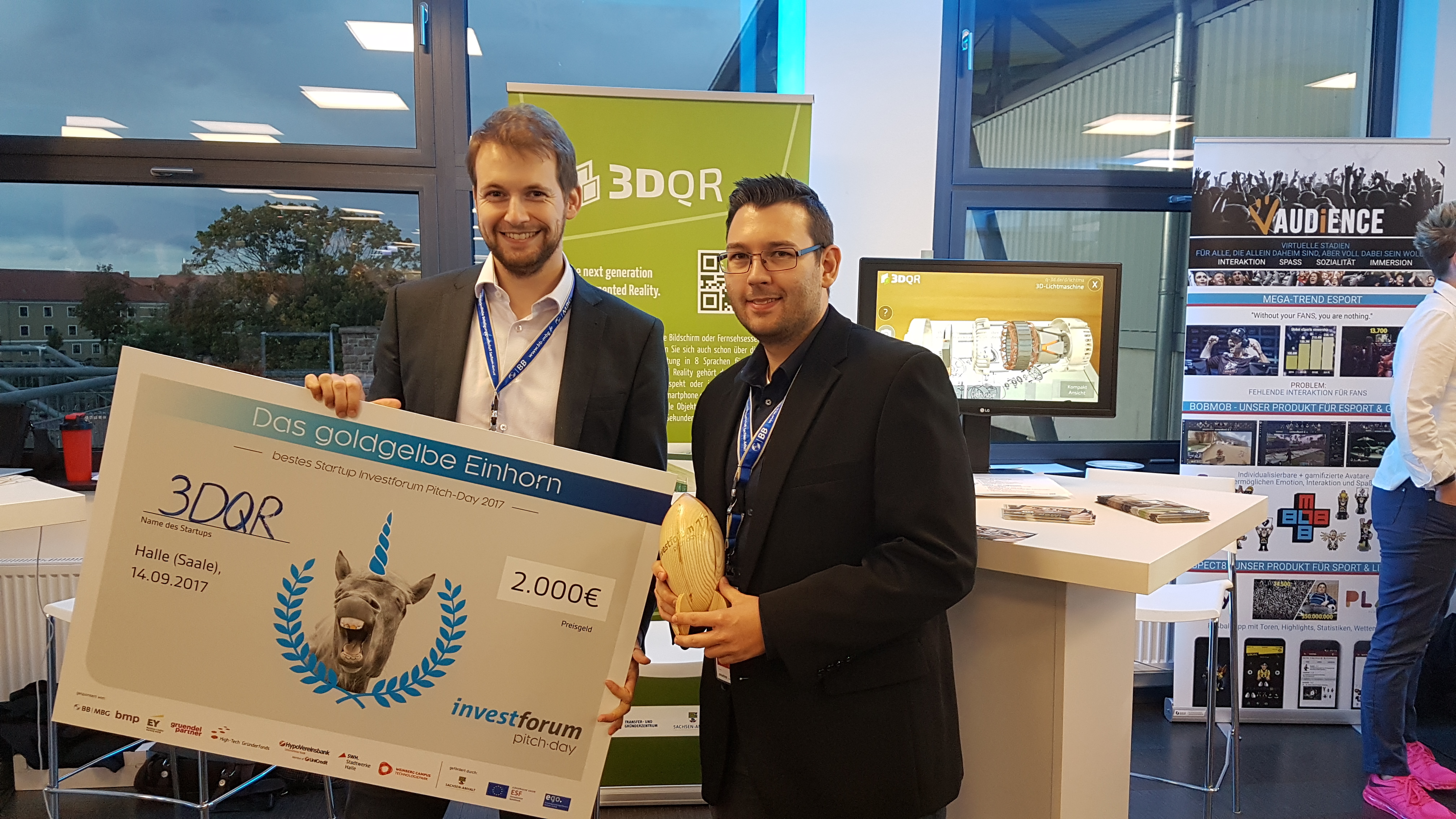 Die Gewinner von 3DQR